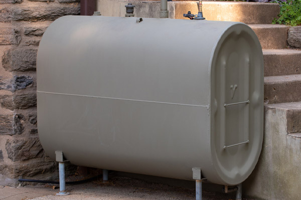 residential oil tank