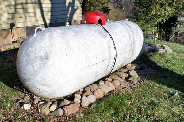 residential propane tank