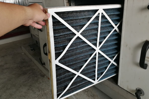 hvac air filter replacement for a central air conditioning system