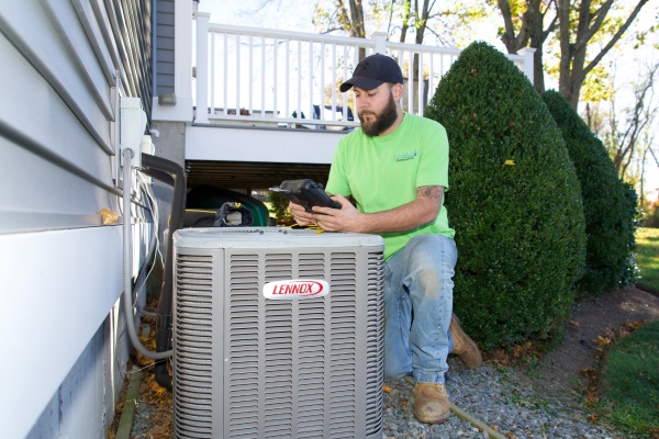 Columbus Energies professional HVAC technician