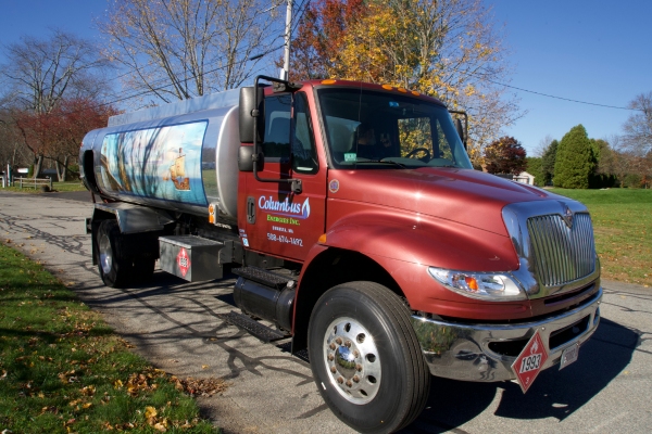 Columbus Energies Oil Delivery Truck