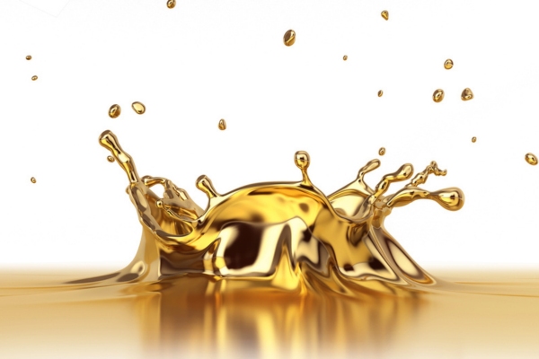 liquid gold splash depicting heating oil additives