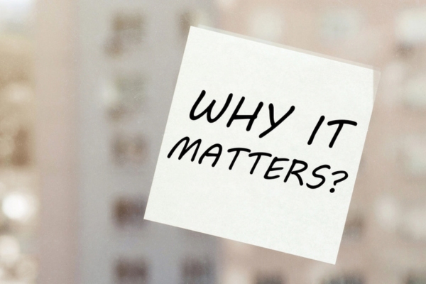 why it matters on a sticky note by the window depicting significance of AC safety