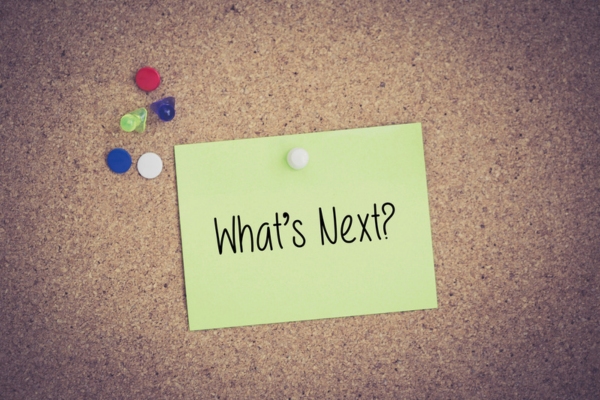 what's next written on a sticky note pinned on a corkboard depicting What’s Ahead for Heating Efficiency Standards