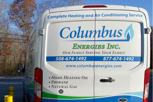 Columbus Energies service van