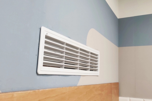 image of HVAC vent on the wall