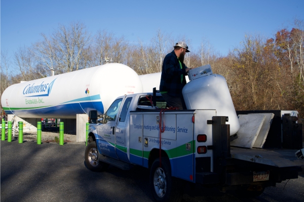 propane delivery from Columbus Energies
