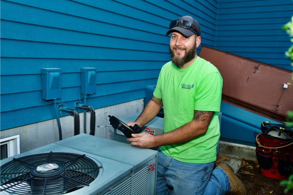 Central air conditioning system service by Columbus Energies